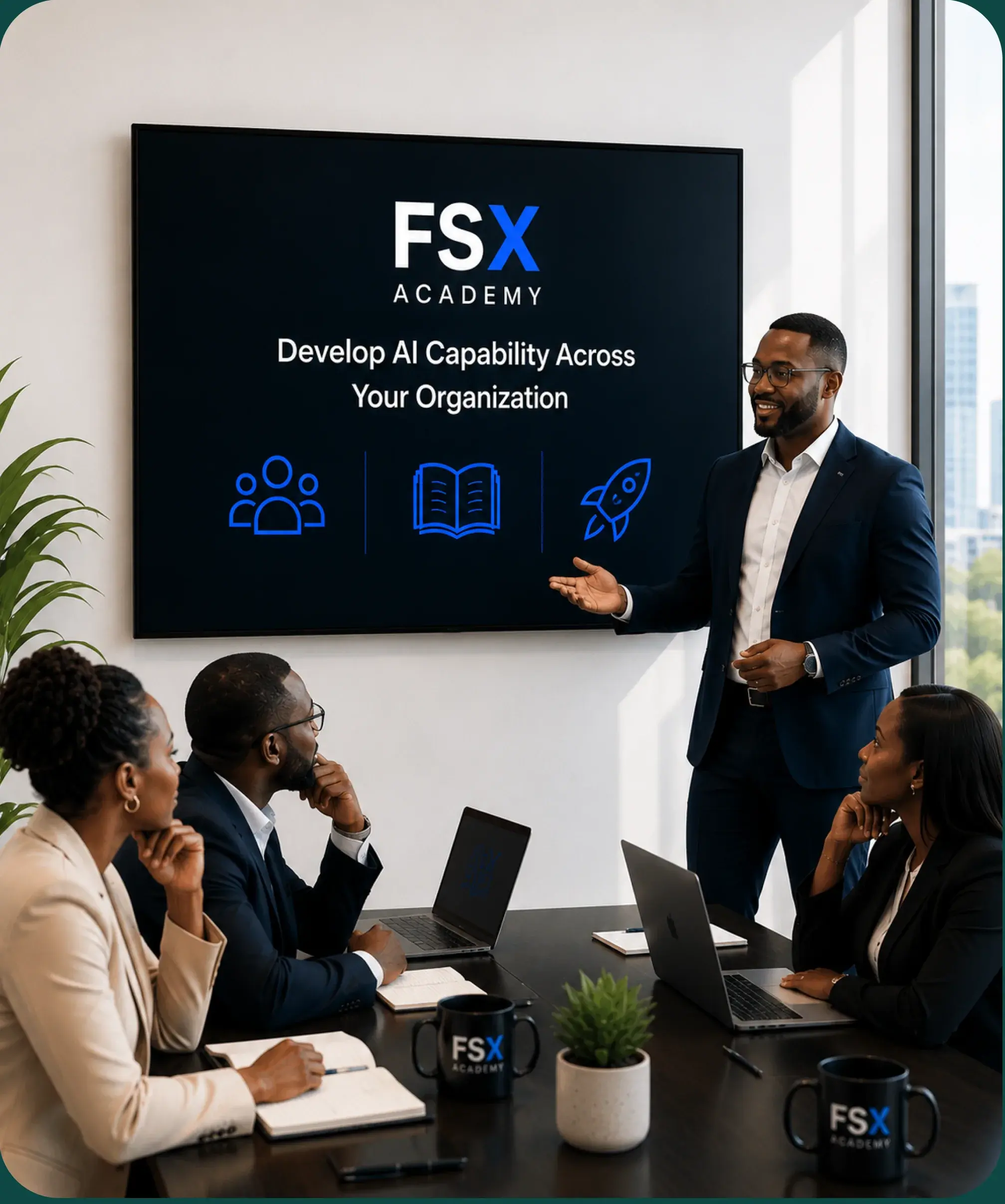 FSX Academy AI capability program presentation